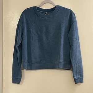 90 DEGREE BY REFLEX Pullover Sweater in Ocean Silk